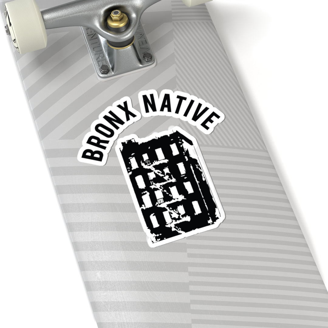 Bronx Native Logo Sticker (Black)