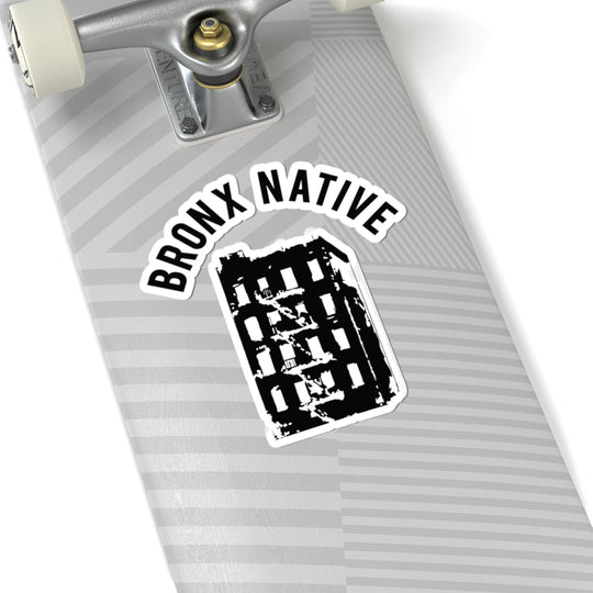 Bronx Native Logo Sticker (Black)