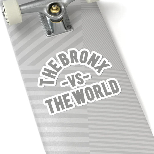 The Bronx vs The World (Grey) Sticker by Bronx Native