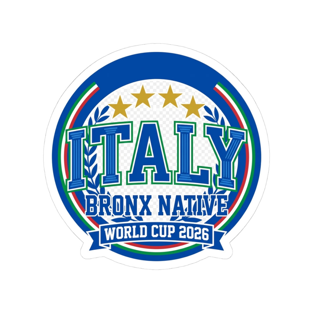 Italy x Bronx Native World Cup Sticker