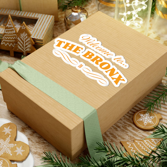 Welcome to the Bronx Sticker (Tangerine)