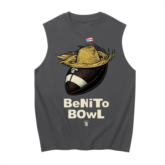 Benito Bowl Men's Sleeveless Cotton Tank Top