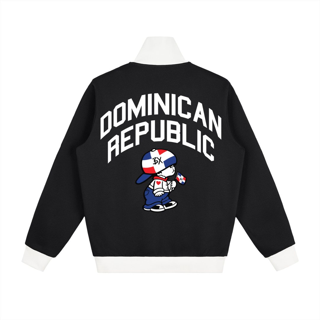 DR Independence Contrast Side Stripe Fleece Track Jacket