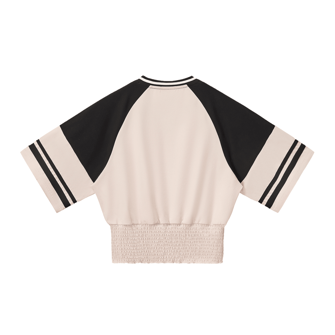 Bronx Basketball 2026 Playoff Edition Women's Color Block Ruched T-Shirt by Bronx Native