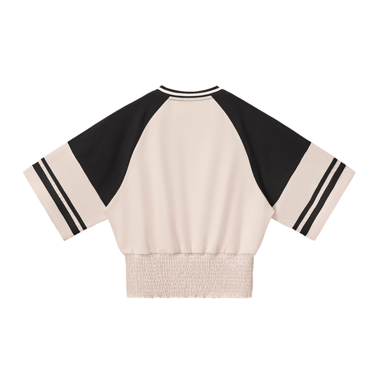 Bronx Basketball 2026 Playoff Edition Women's Color Block Ruched T-Shirt by Bronx Native