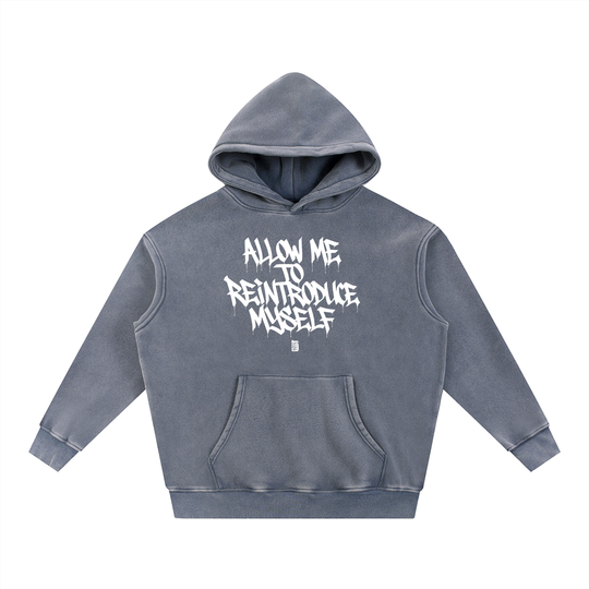 BX x BK 30th Anniversary Snow-Wash Fleece Hoodie by Bronx Native — BX x BK 30th Anniversary Stadium Series product image