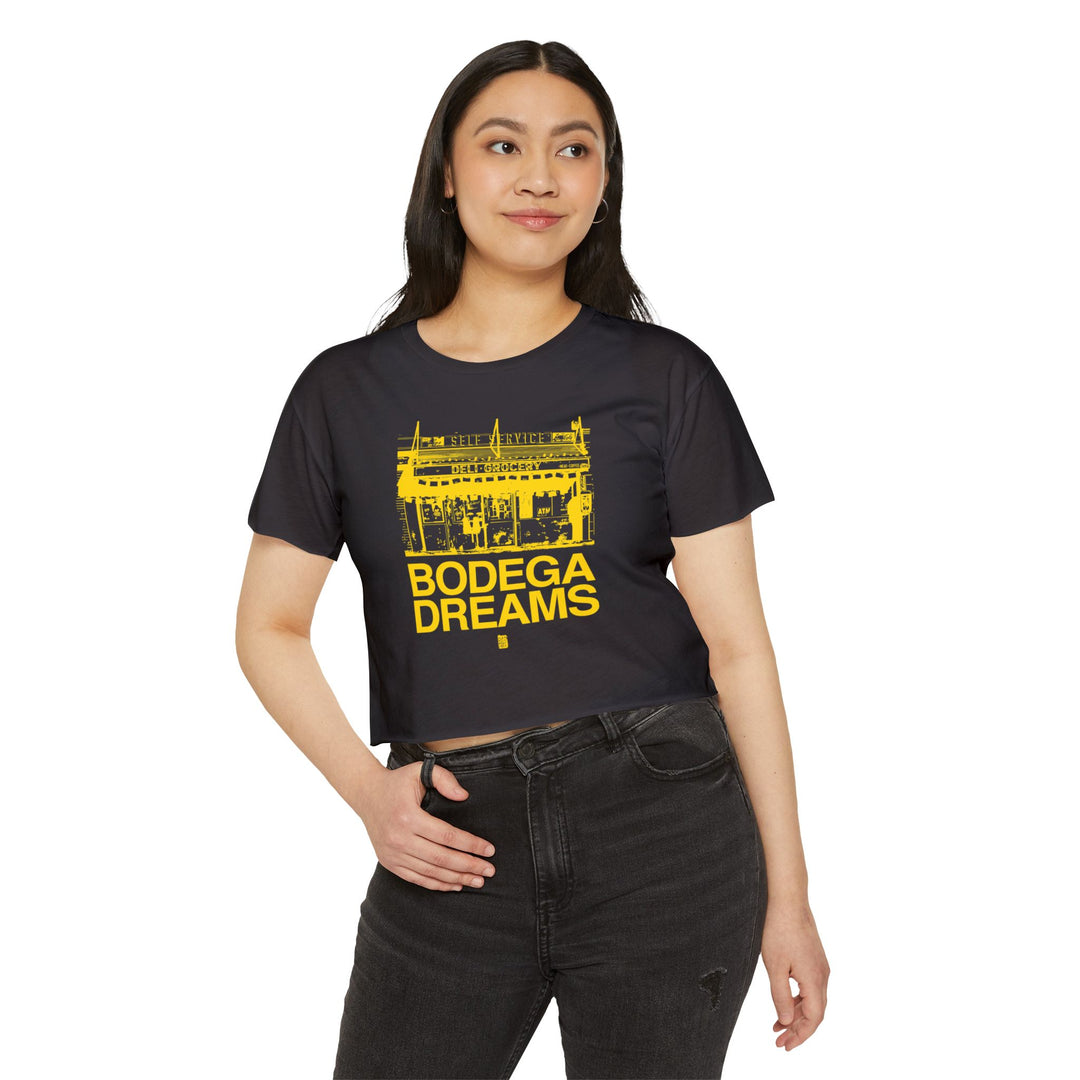 Bodega Dreams Women's Festival Crop Top