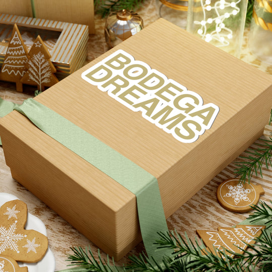 Bodega Dreams Logo Sticker (Gold)