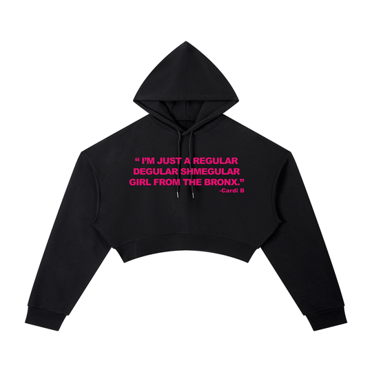 Regular Shmegular Essential Cropped Hoodie