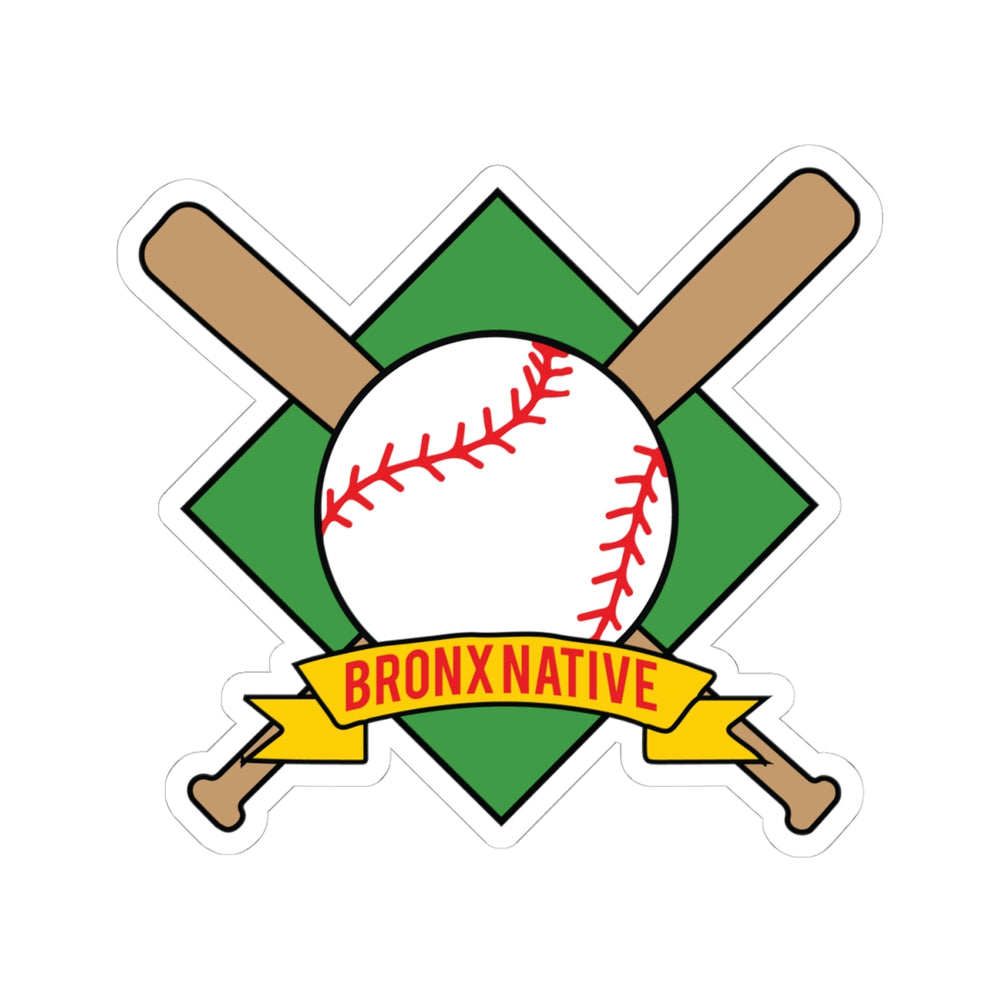 Bronx Native Baseball Sticker