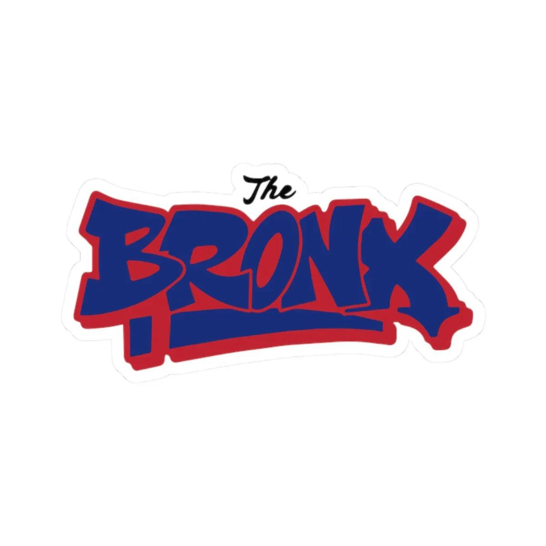 The Bronx Bubble Blue & Red Sticker