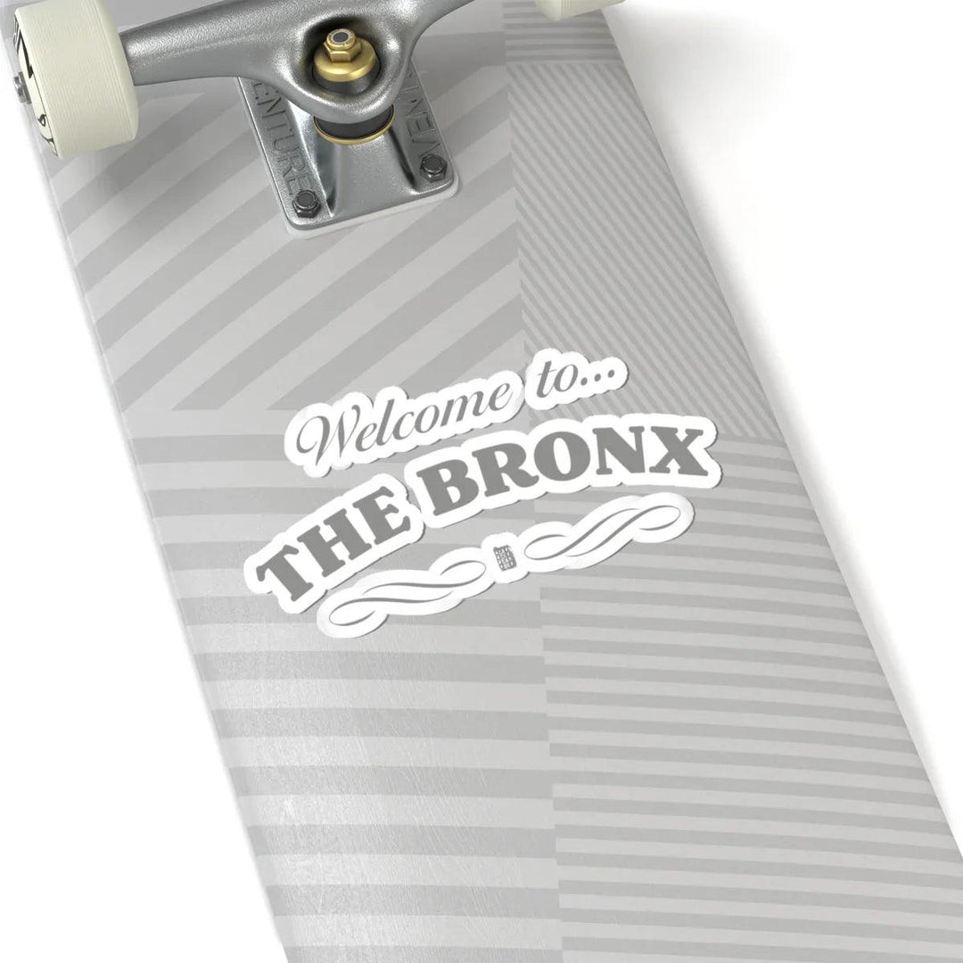 Welcome to The Bronx (Silver) Sticker