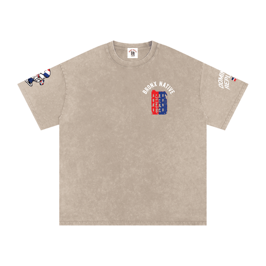 Dominican Made BXN Lim. Ed. Snow Washed Tee by Bronx Native