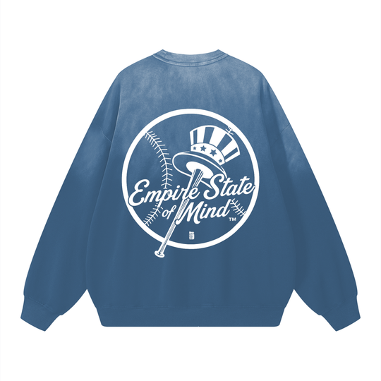 The Bronx x Brooklyn Sunfade Drop-Shoulder Cotton Sweatshirt
