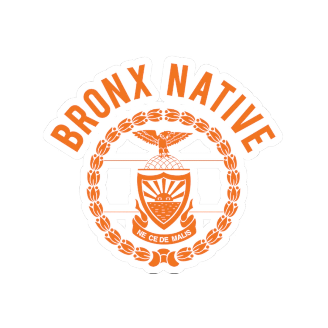 Bronx Native BX Borough Seal (Orange)