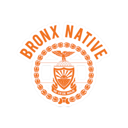Bronx Native BX Borough Seal (Orange)