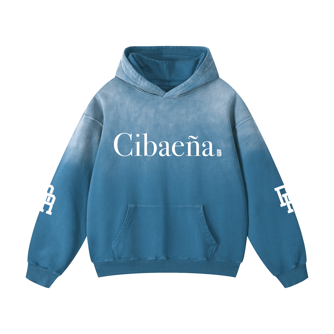 Cibaeña Heavyweight Sunfade Oversized Hoodie