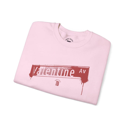 Valentine Ave Crewneck Sweatshirt — retro Bronx street sign crewneck sweatshirt — image 15