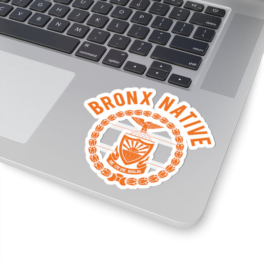 Bronx Native BX Borough Seal (Orange)