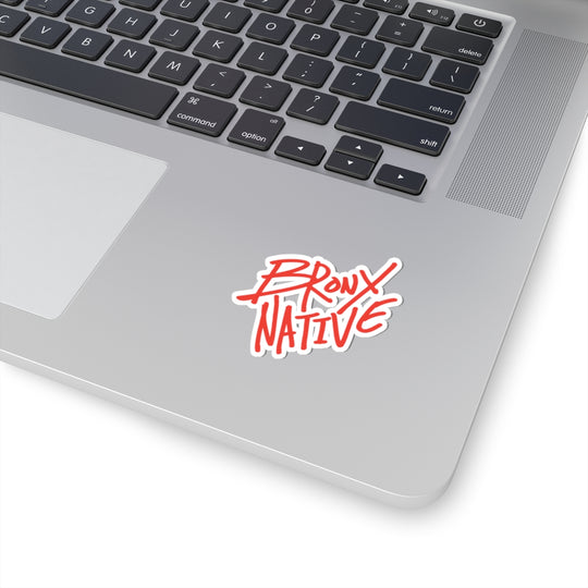 Bronx Native Graffiti Sticker (Red)