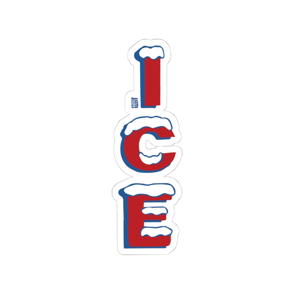 "ICE" Sticker