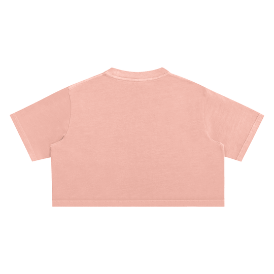 Bronx Basketball 2026 Playoff Edition Women's Snow Washed Crop Top by Bronx Native
