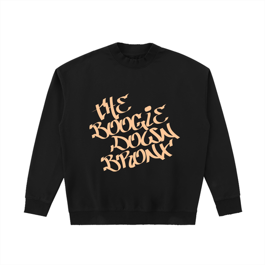 The Boogie Down BX Drop Shoulder Crewneck Sweatshirt