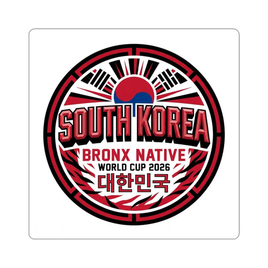 South Korea x Bronx Native World Cup Soccer Sticker product image 2 of 12 by Bronx Native