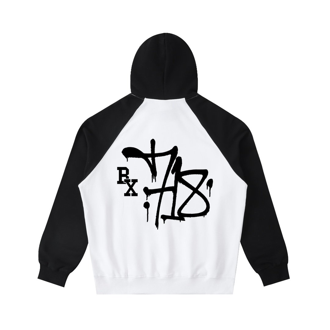 South Korea x Bronx Native Soccer Club Color-Block Raglan Sleeve Hoodie product image 2 of 2 by Bronx Native