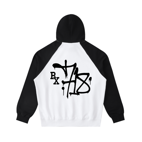 South Korea x Bronx Native Soccer Club Color-Block Raglan Sleeve Hoodie product image 2 of 2 by Bronx Native