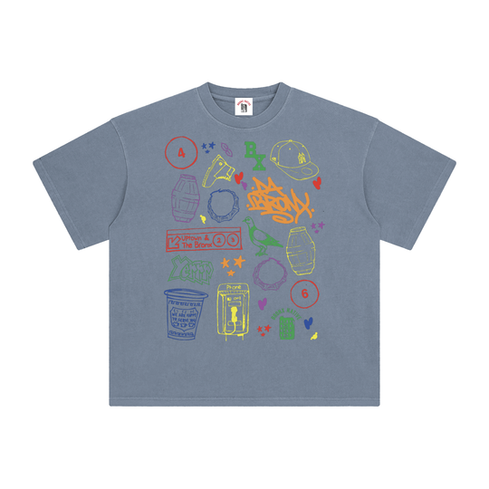 Enzyme Washed T-Shirt