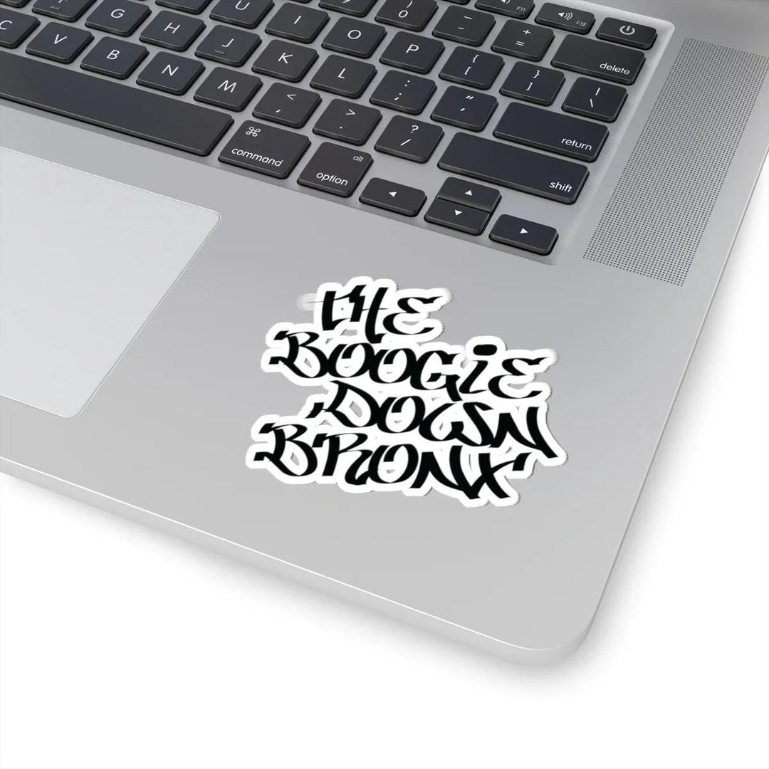 The Boogie Down Bronx Black Sticker