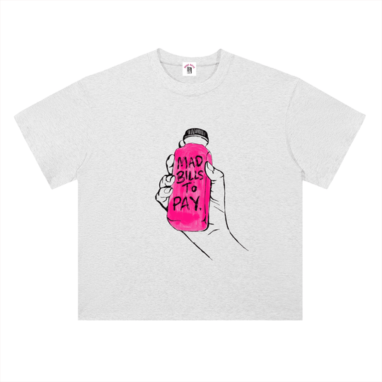 Mad Bills to Pay x BXN Heavyweight Drop Shoulder Tee (Lim. Ed. Drop)