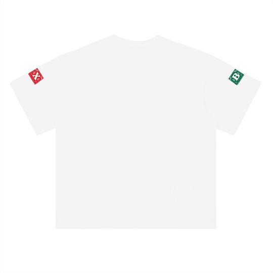 Que Viva La Raza Heavyweight Drop Shoulder Cotton T-Shirt by Bronx Native