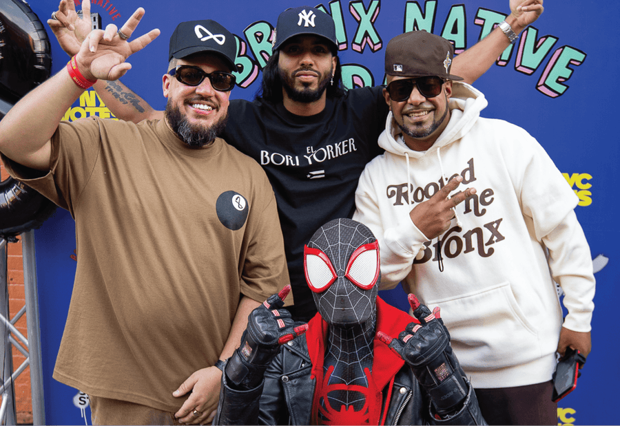 The Bronx vs The World Womens Relax Faded Crew