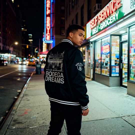 Bodega Dreams Limited Ed. Mens Varsity Bomber Jacket