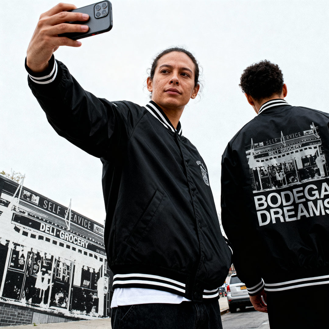 Bodega Dreams Limited Ed. Mens Varsity Bomber Jacket