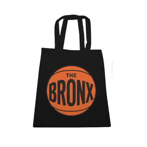 Bronx Basketball 2026 Playoffs Large Canvas Tote by Bronx Native