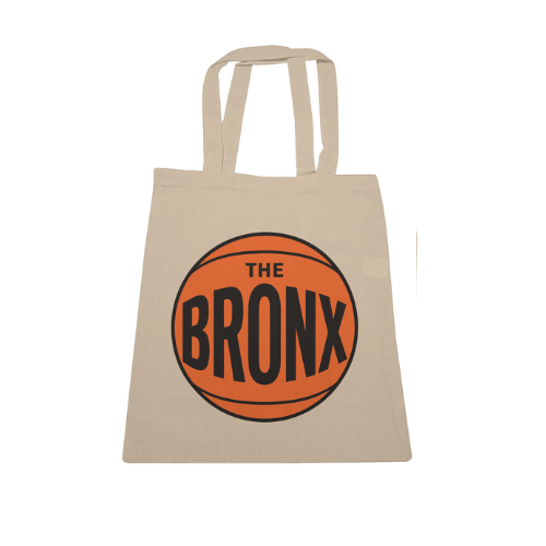 Bronx Basketball 2026 Playoffs Large Canvas Tote
