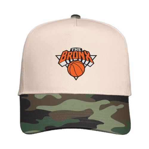 Bronx Basketball 2026 Playoff Edition Five Panel Two Tone Cap [Embroidered] by Bronx Native