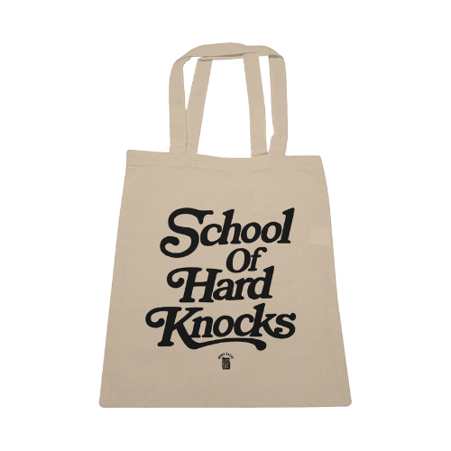 School of Hard Knocks Large Canvas Tote Alt Colorway by Bronx Native for New York summer
