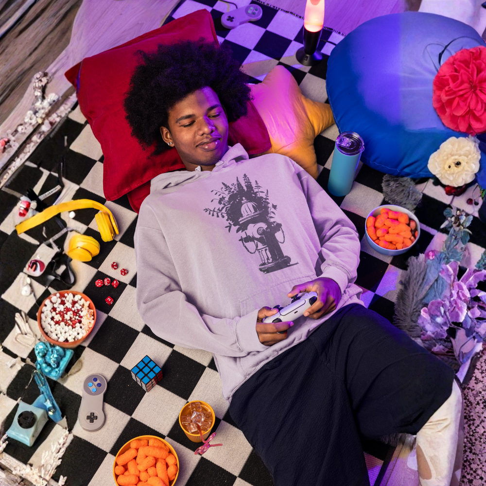 The Bronx vs The World Womens Relax Faded Crew