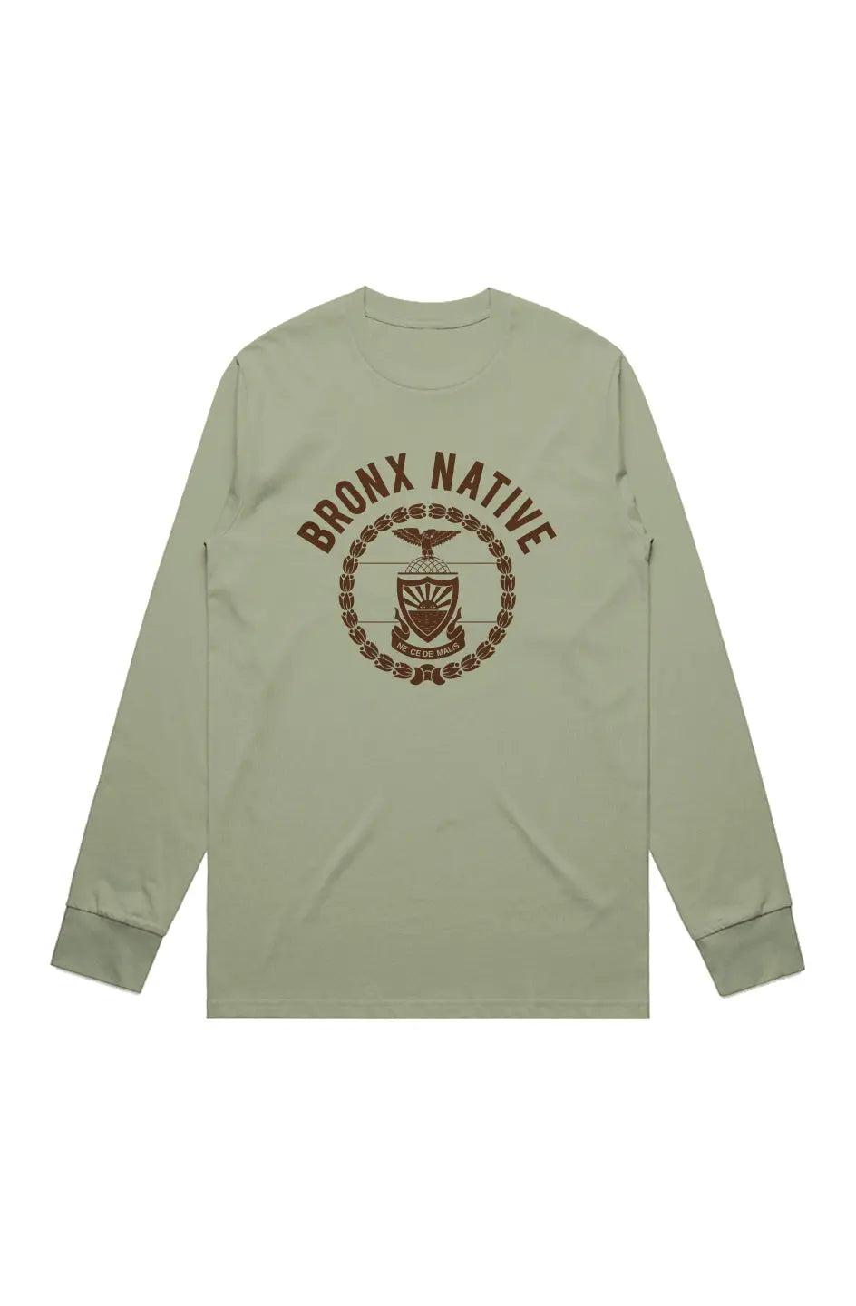 Bronx Native 718 Mens Classic L/S Tee