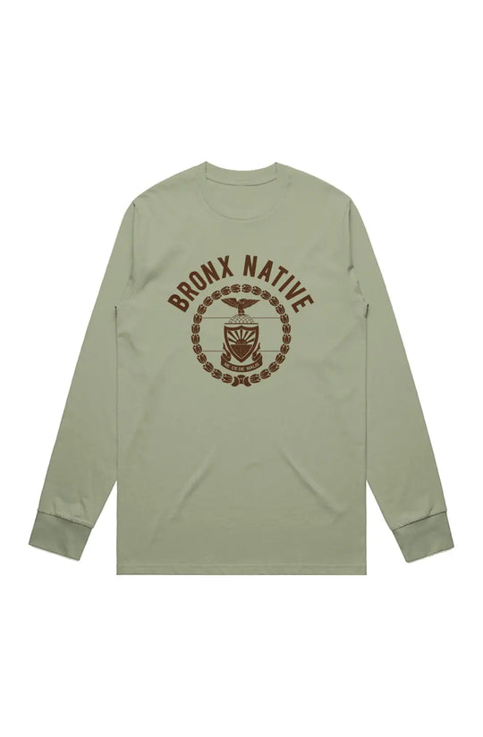 Bronx Native 718 Mens Classic L/S Tee