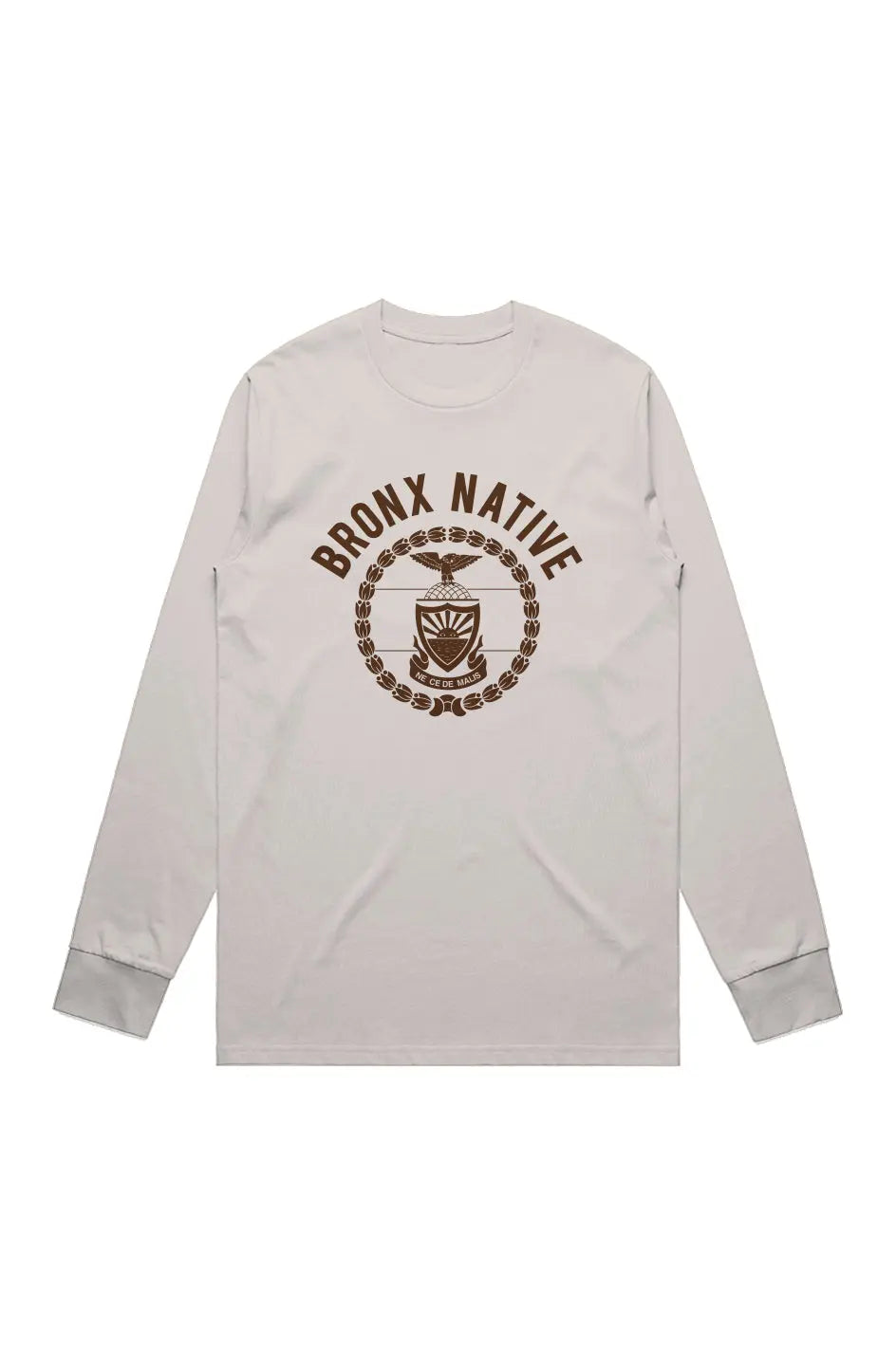 Bronx Native 718 Mens Classic L/S Tee