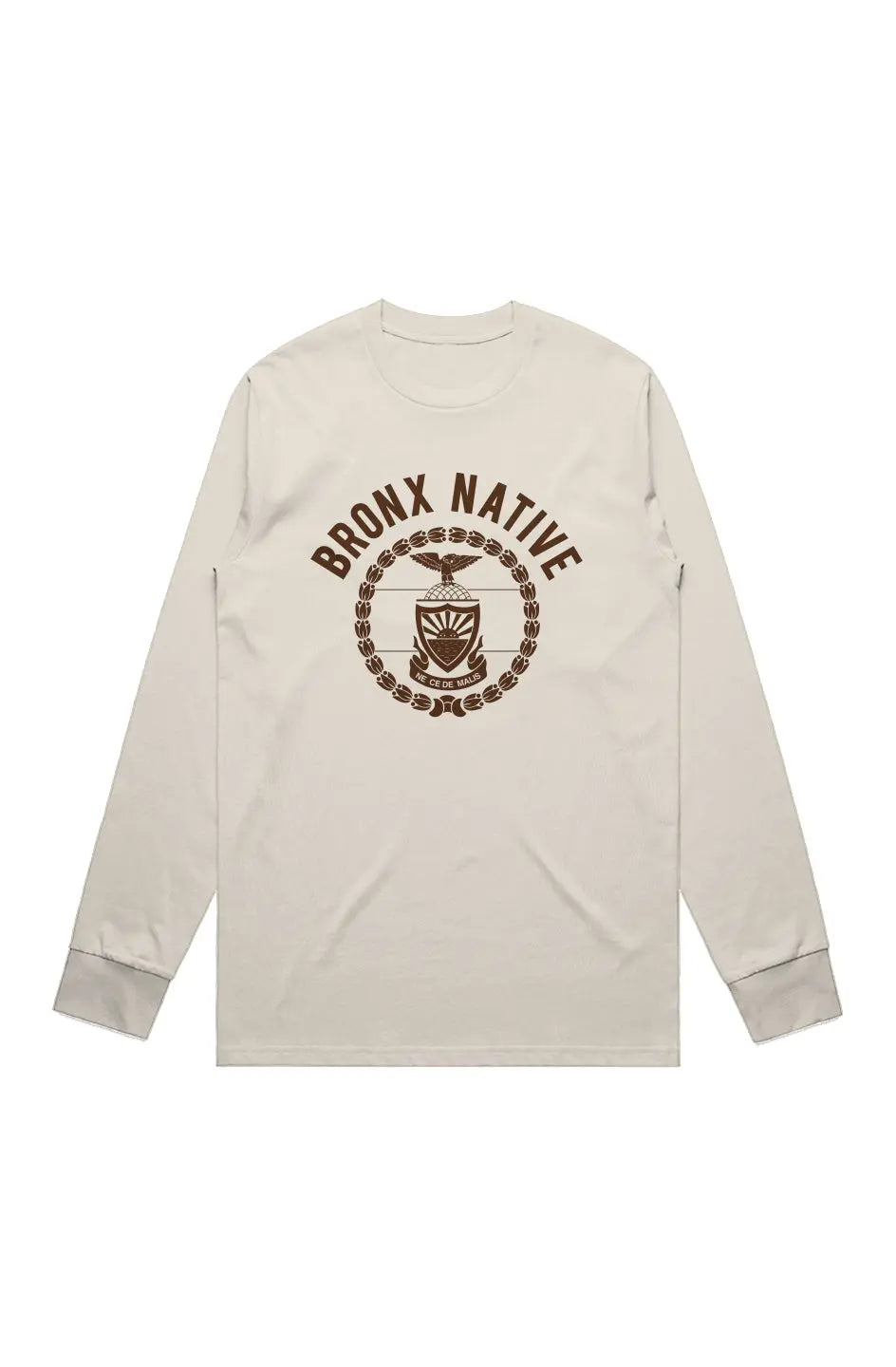 Bronx Native 718 Mens Classic L/S Tee