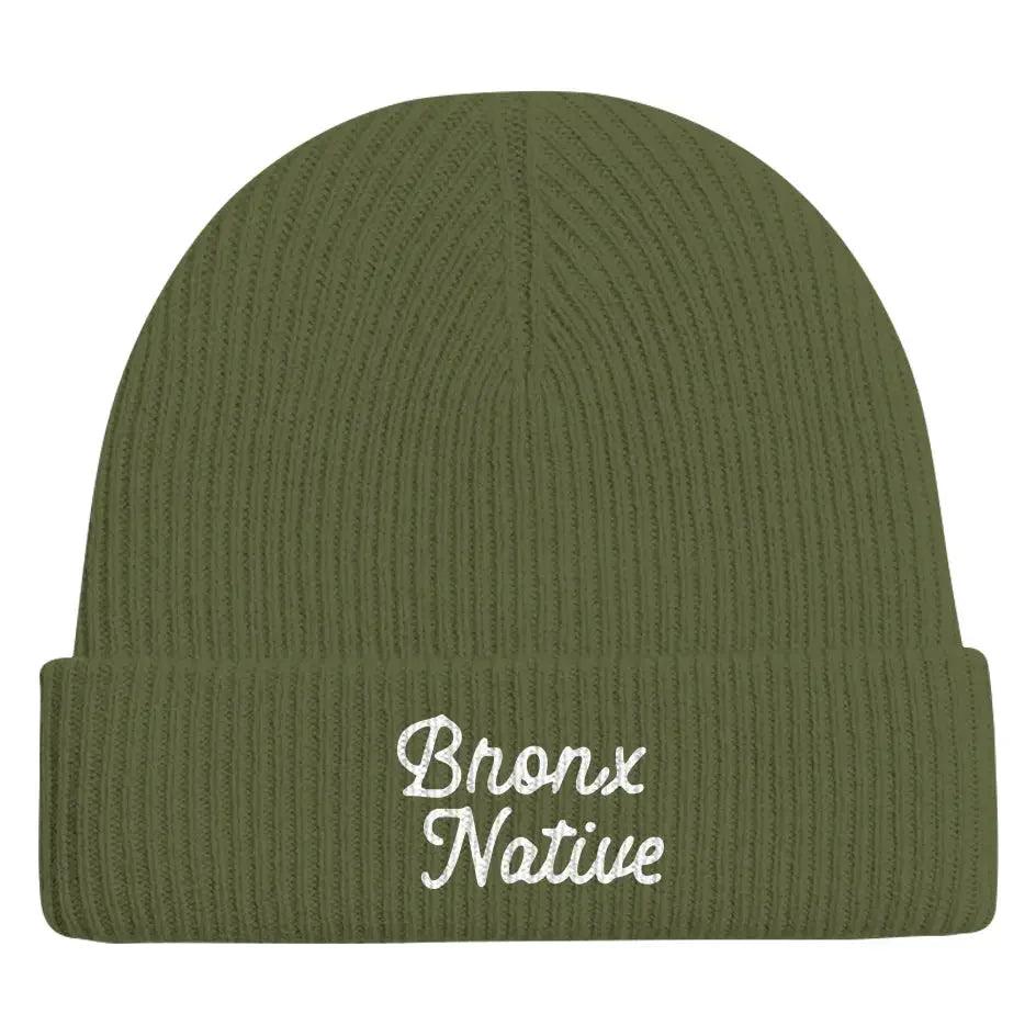 Bronx Native Classy Cashmere Wool Beanie (Bl | Bronx Native
