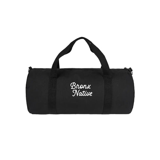 Bronx Native Classy Embroidered Gym Duffel Bag