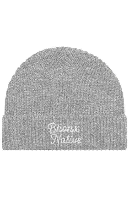 Bronx Native Classy Gauce Beanie (Embroidered Black)