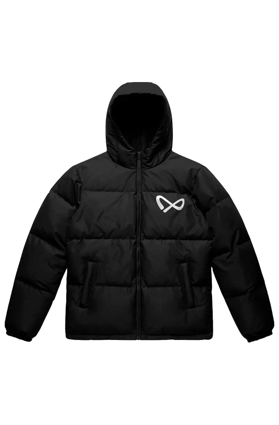 Bronx Native Classy Infinity Hooded Puffer Jacket (Embroidered)